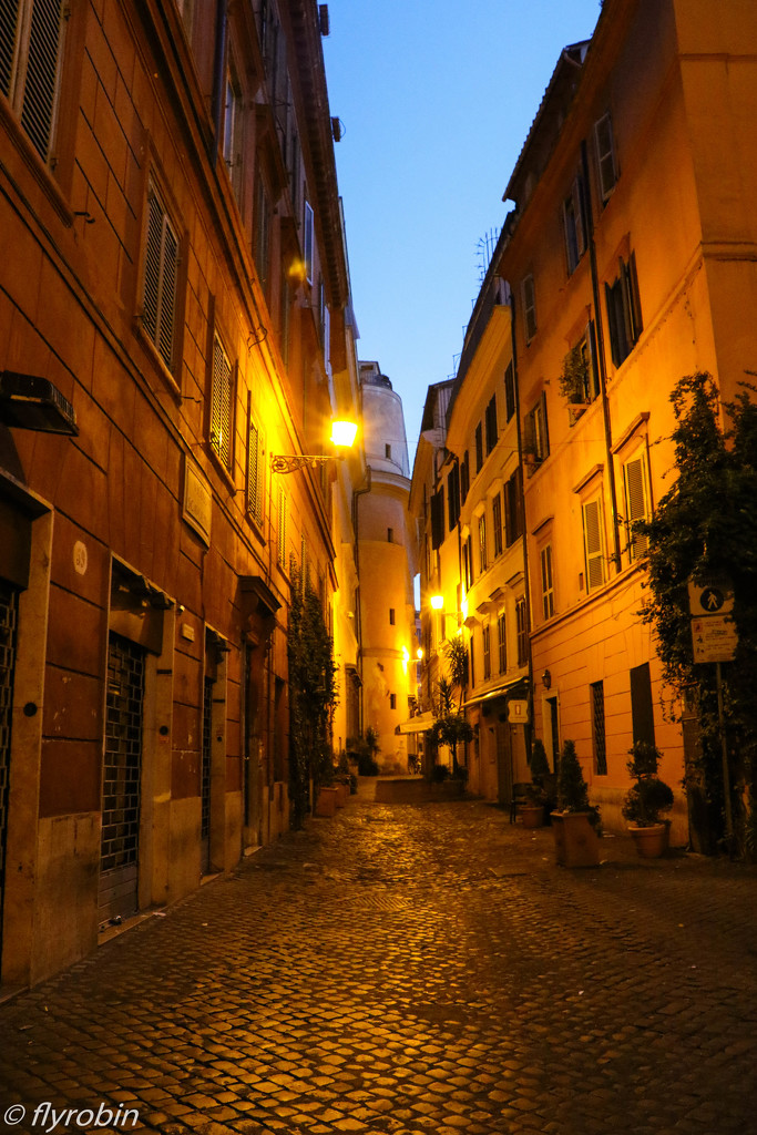 The streets of Rome by flyrobin