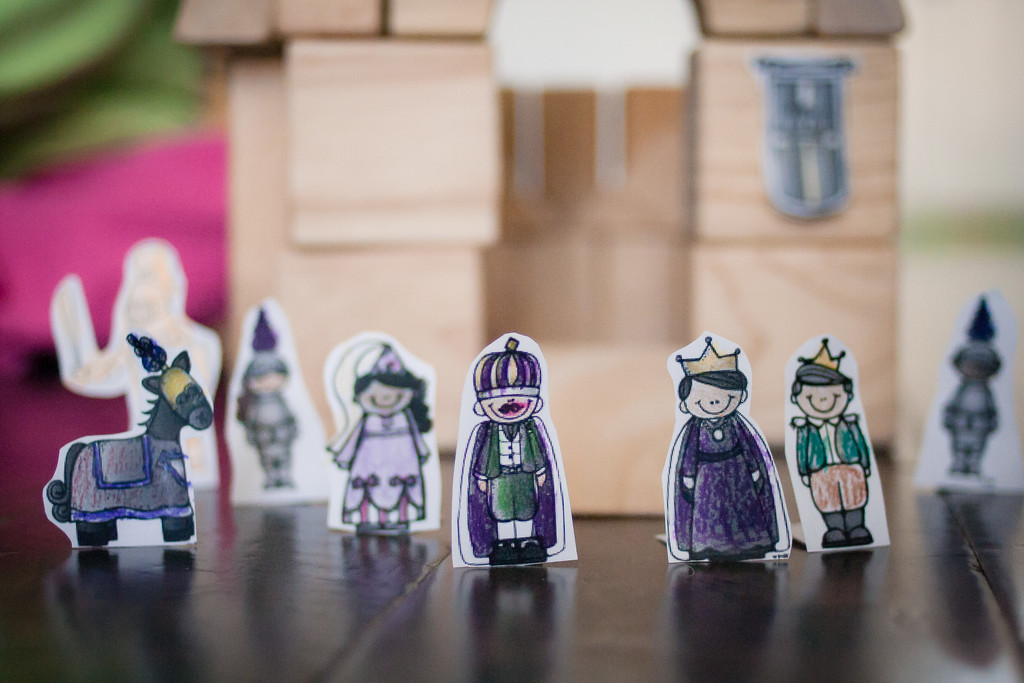Wooden Block Castles and Paper Dolls by tina_mac