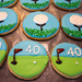 40th Birthday Cookies by tracys