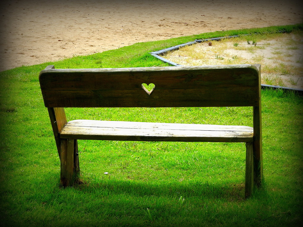 Heart bench by homeschoolmom