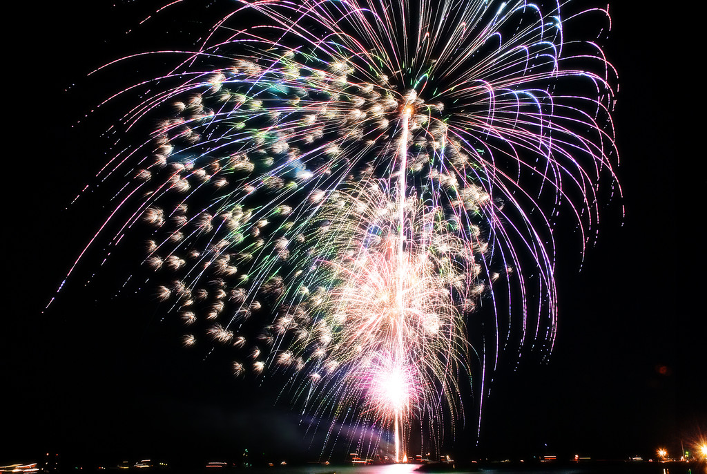 More Fireworks on Poole Quay by davidrobinson