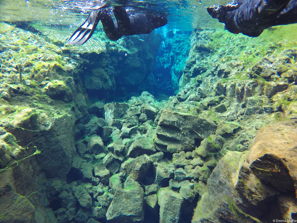 Silfra Snorkelling by clearday