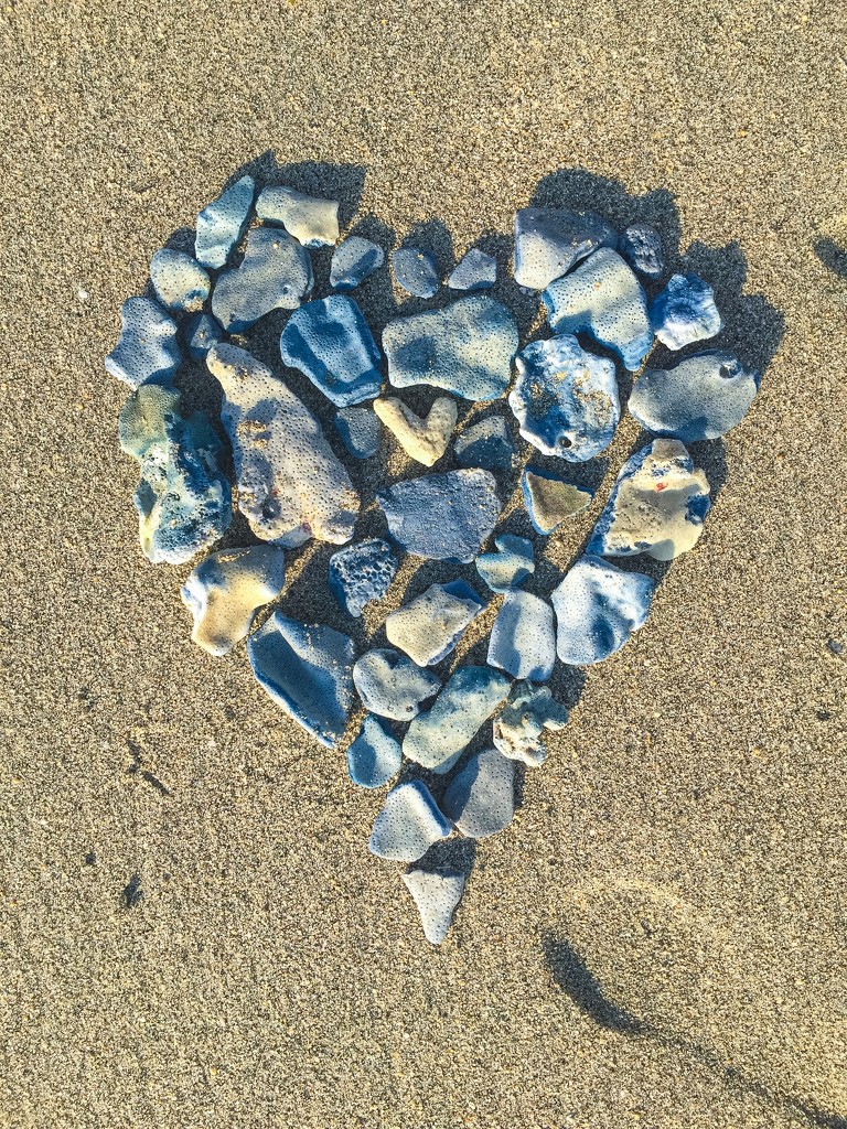 Blue heart.  by cocobella