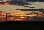 7th Aug 2016 - Windfarm sunset