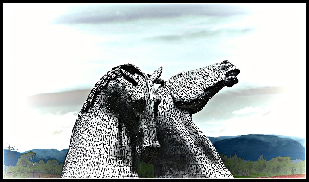 The Kelpies by countrylassie
