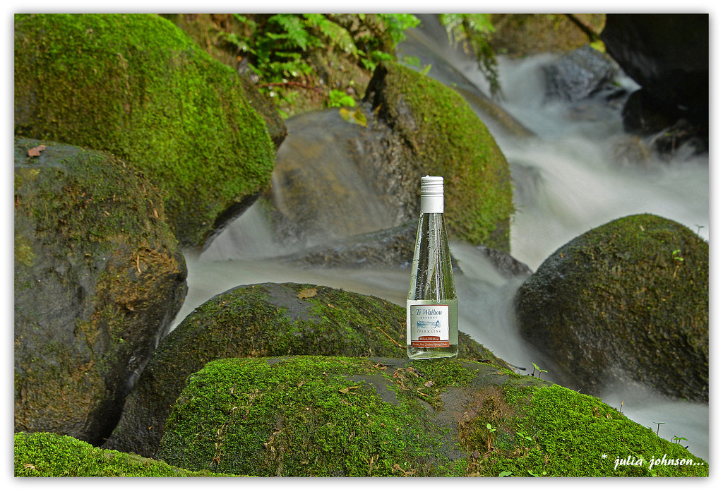 Product Photography .. Pure New Zealand Spring Water... by julzmaioro