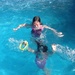 Hannah spent more time under water than on top!  by chimfa