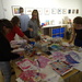 Gelli-printing demo/workshop I led today2 by cpw