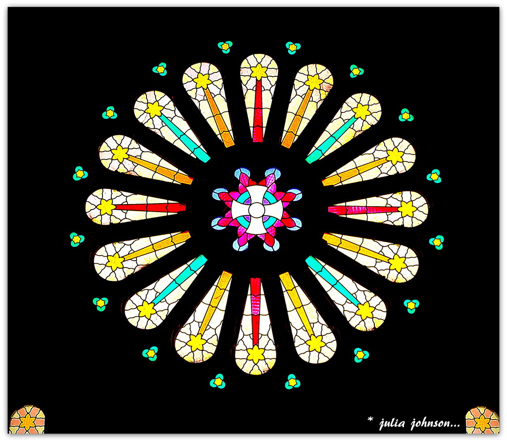 Stainglass Window... St Michaels.. by julzmaioro