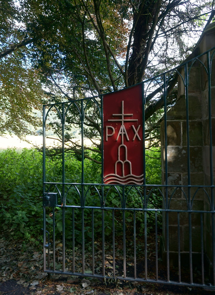 Pluscarden Abbey Gate by sarah19
