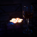 Project 52: Week 33 - Candle Lit Glass by vignouse