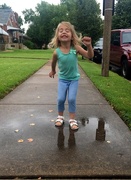 17th Aug 2016 - Puddle jumping