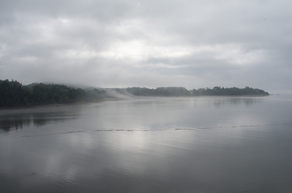 Machias River morning by berelaxed