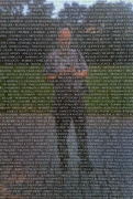 17th Aug 2016 - Self Portrait at the Vietnam Veterans Memorial - Washington DC