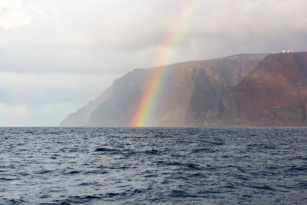 Napali Coast Rainbow by swchappell