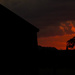 Sunset over the barn by radiogirl