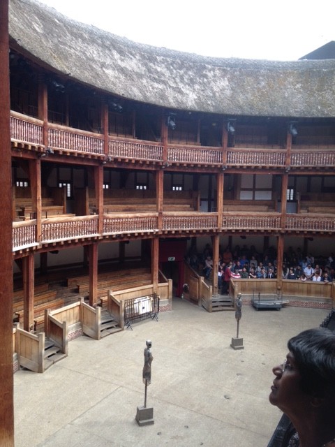 Shakespeare's Globe interior by denidouble