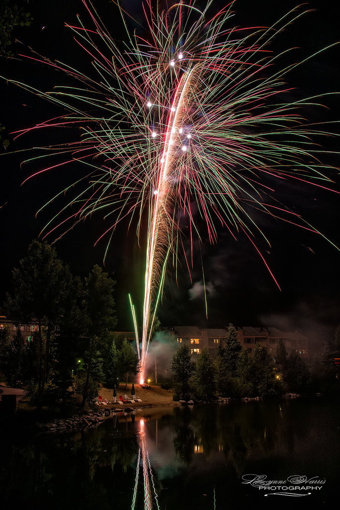 Village Fireworks by lynne5477