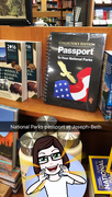 29th Aug 2016 - NPS Passport At The Bookstore?