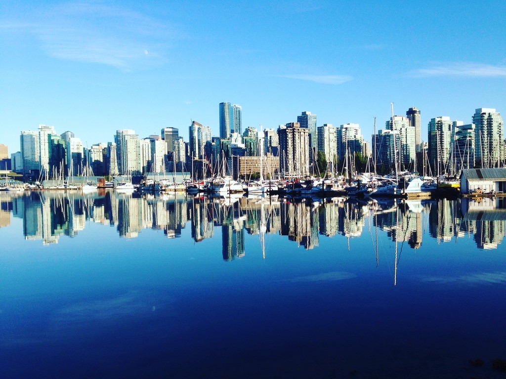 Vancouver Skyline by bilbaroo
