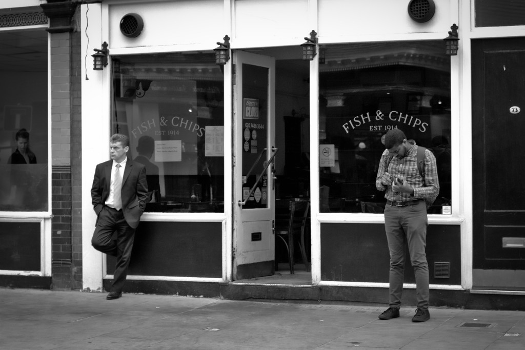 Fish and Chips in London!   by seattle
