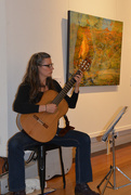 14th Aug 2016 - Classical guitarist, Gympie Regional Gallery