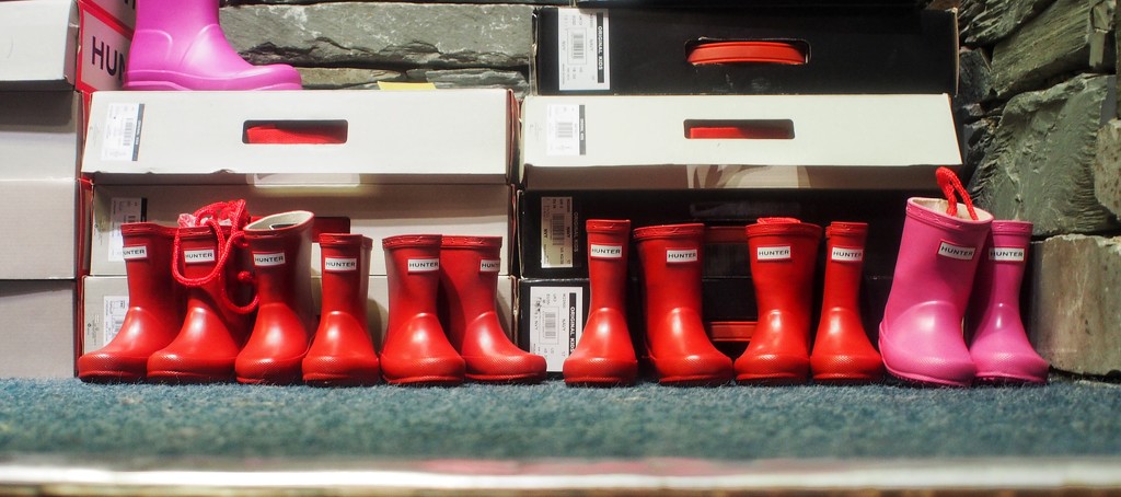 Red wellies for a wet day. by happypat