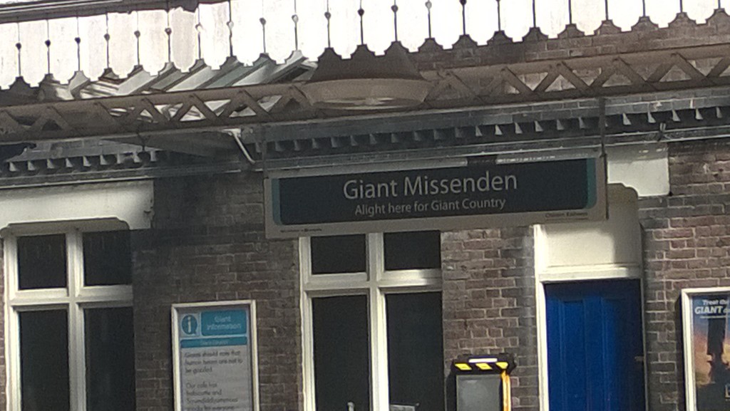 Great Missenden or Giant Missenden train station  by cataylor41