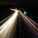 Highway at night by lucien