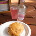Cherry bakewell scone by boxplayer