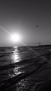 31st Aug 2016 - Sun, sea, beach, paraglider...