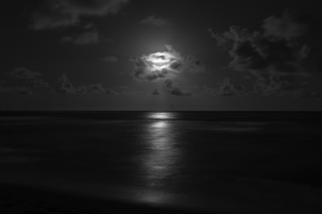 Moonlight Over The Pacific by swchappell