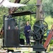Cab of steam crane beside wharf at Thwaite Mill, Leeds by fishers