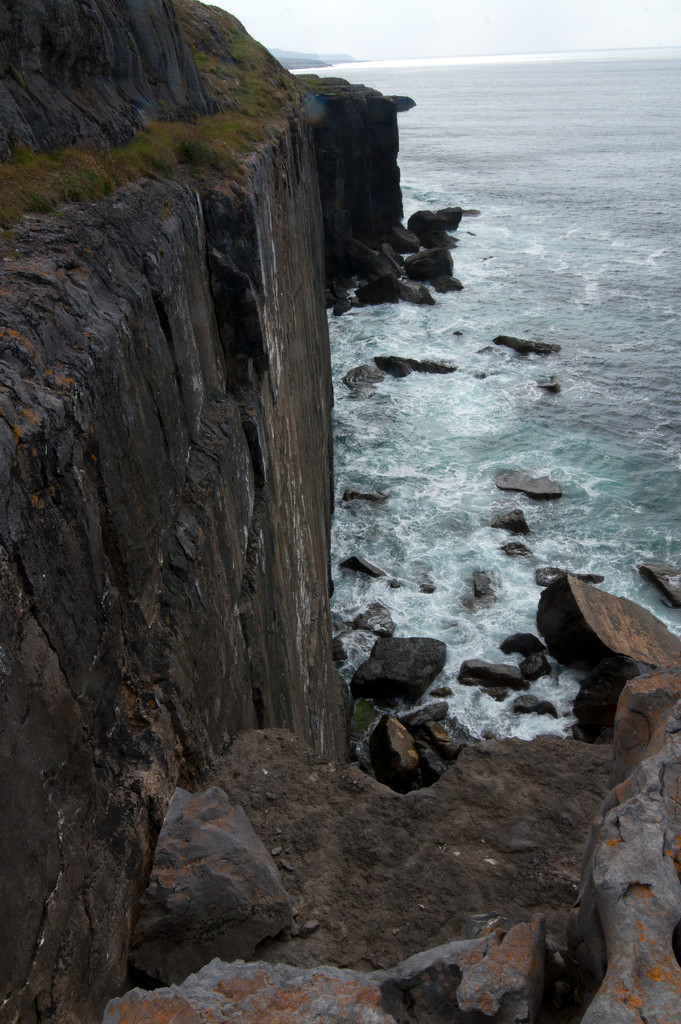 burren cliff by dianen