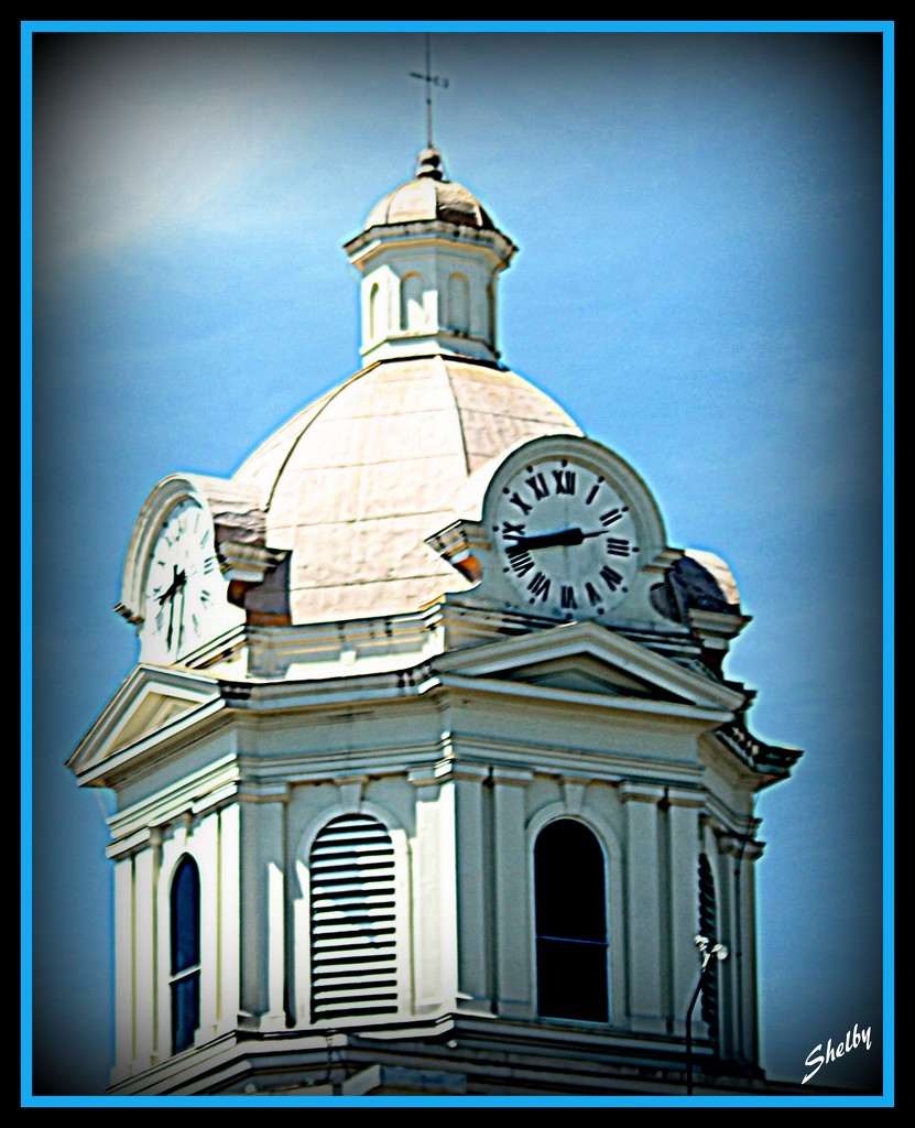 Clocks on the Dome by vernabeth
