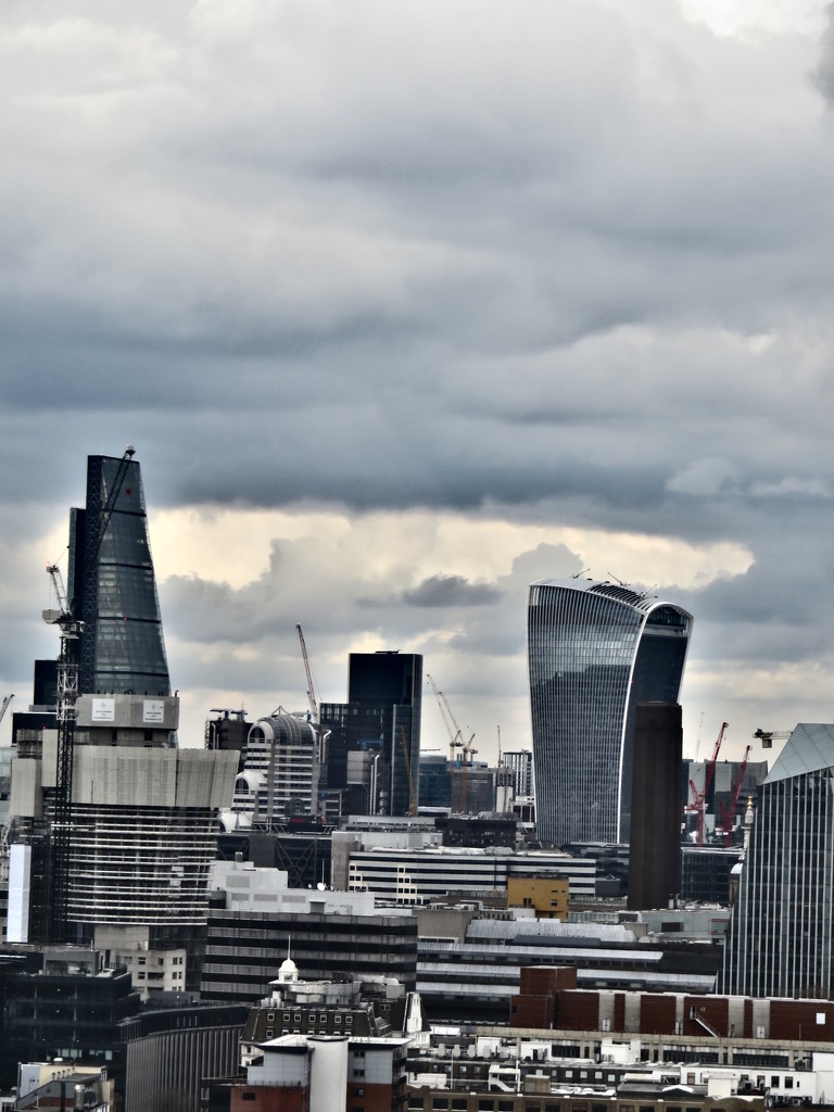 London skyline by countrylassie