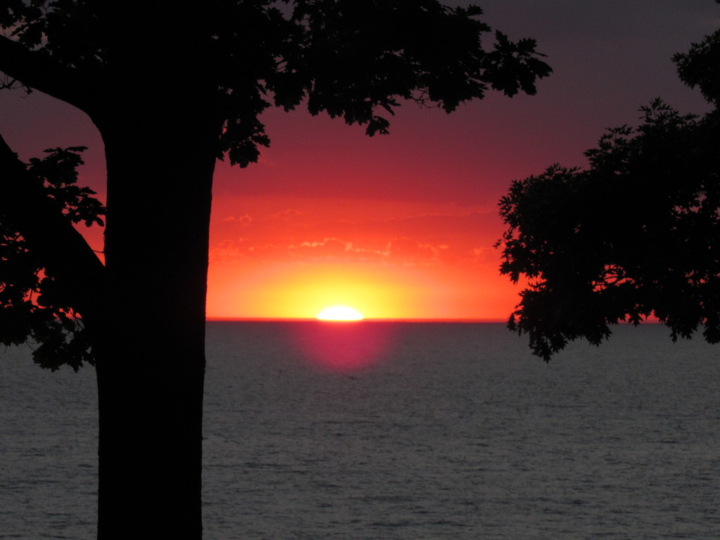 Lake Erie Sunset by mlwd