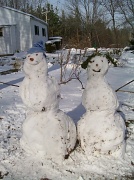 12th Dec 2010 - Mr. and Mrs. Snowman