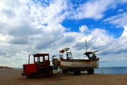 9th Sep 2016 - Boat on Weybourne beach