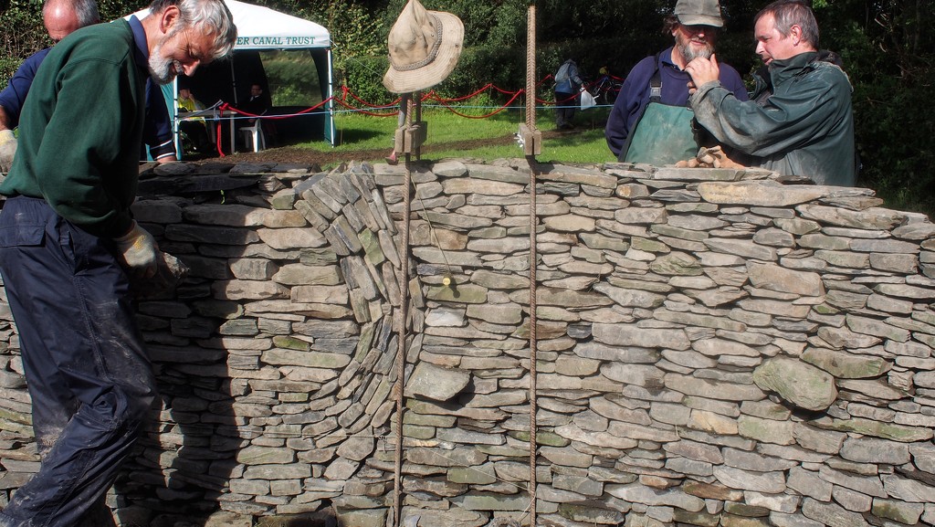 Dry stone wall by happypat