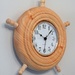Ships Wheel Clock v2 by bulldog
