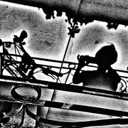 14th Sep 2016 - bike shadow selfie