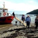 Disembarking at Cawsand by denidouble