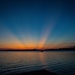 Crepuscular Sunset by elatedpixie