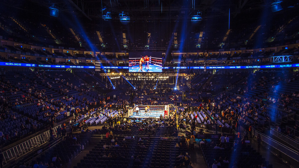 Day 254, Year 4 - Fight Night At The O2 by stevecameras