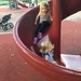 Showing Macy how to go down the big slide by mdoelger