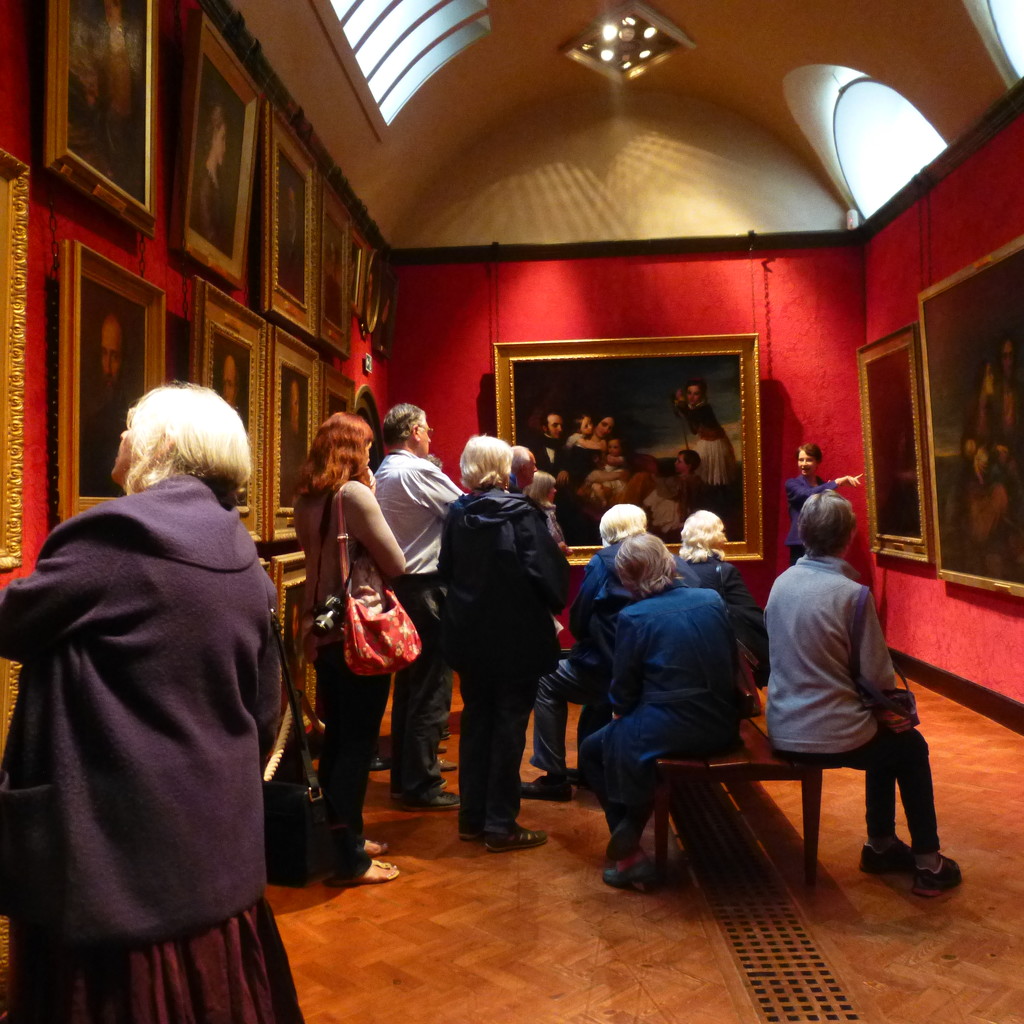 People on a Tour in the Watts' Gallery by 30pics4jackiesdiamond