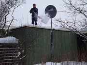 9th Dec 2010 - 365-Snow off the roof DSC06084