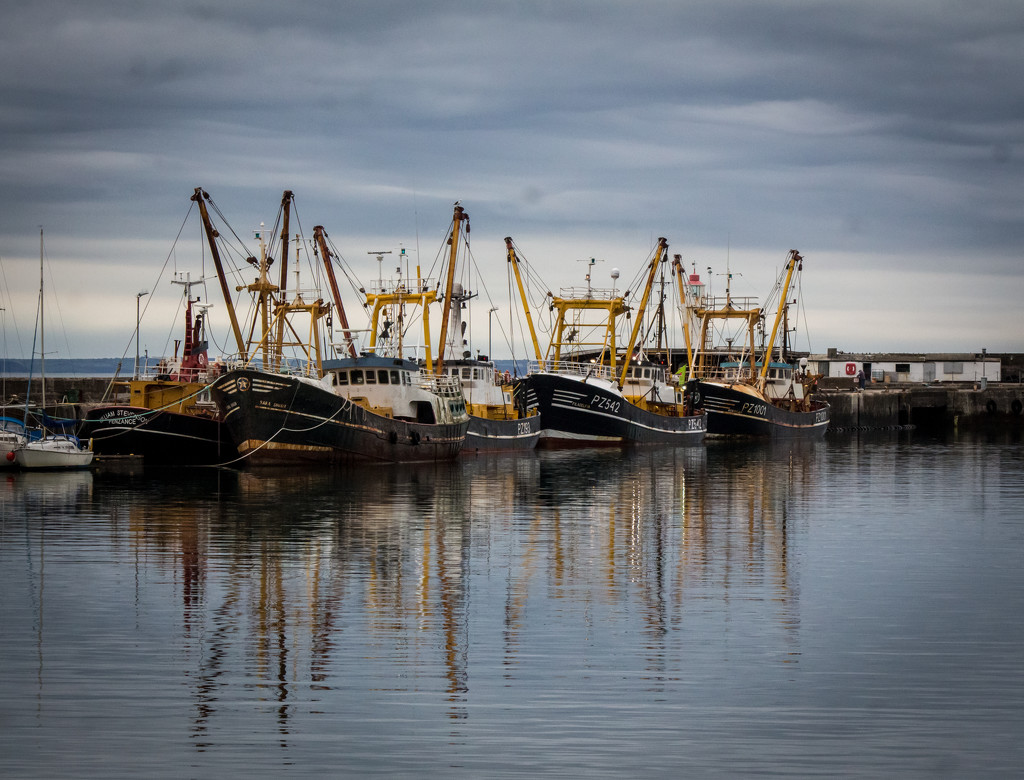 Newlyn Harbour by swillinbillyflynn