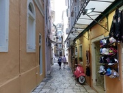 18th Sep 2016 - Typical Back Street Corfu Town